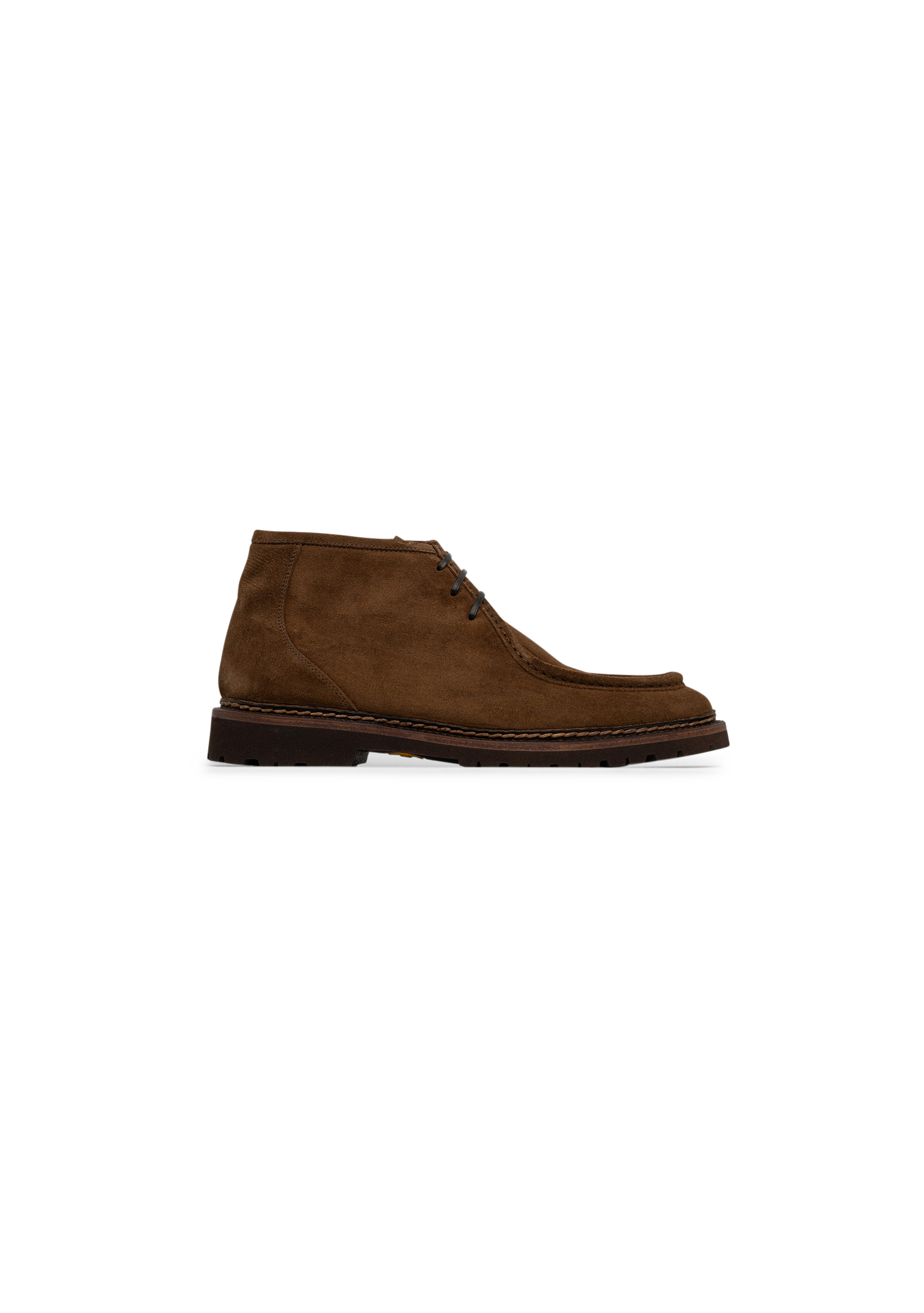 Parabontoni veterschoenen van suède | Bruin
