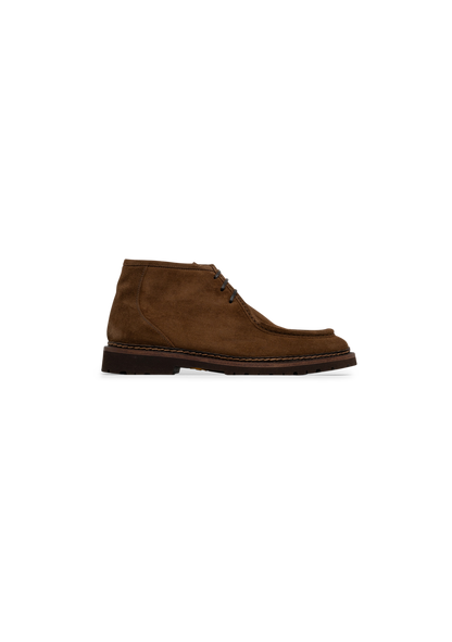 Parabontoni veterschoenen van suède | Bruin