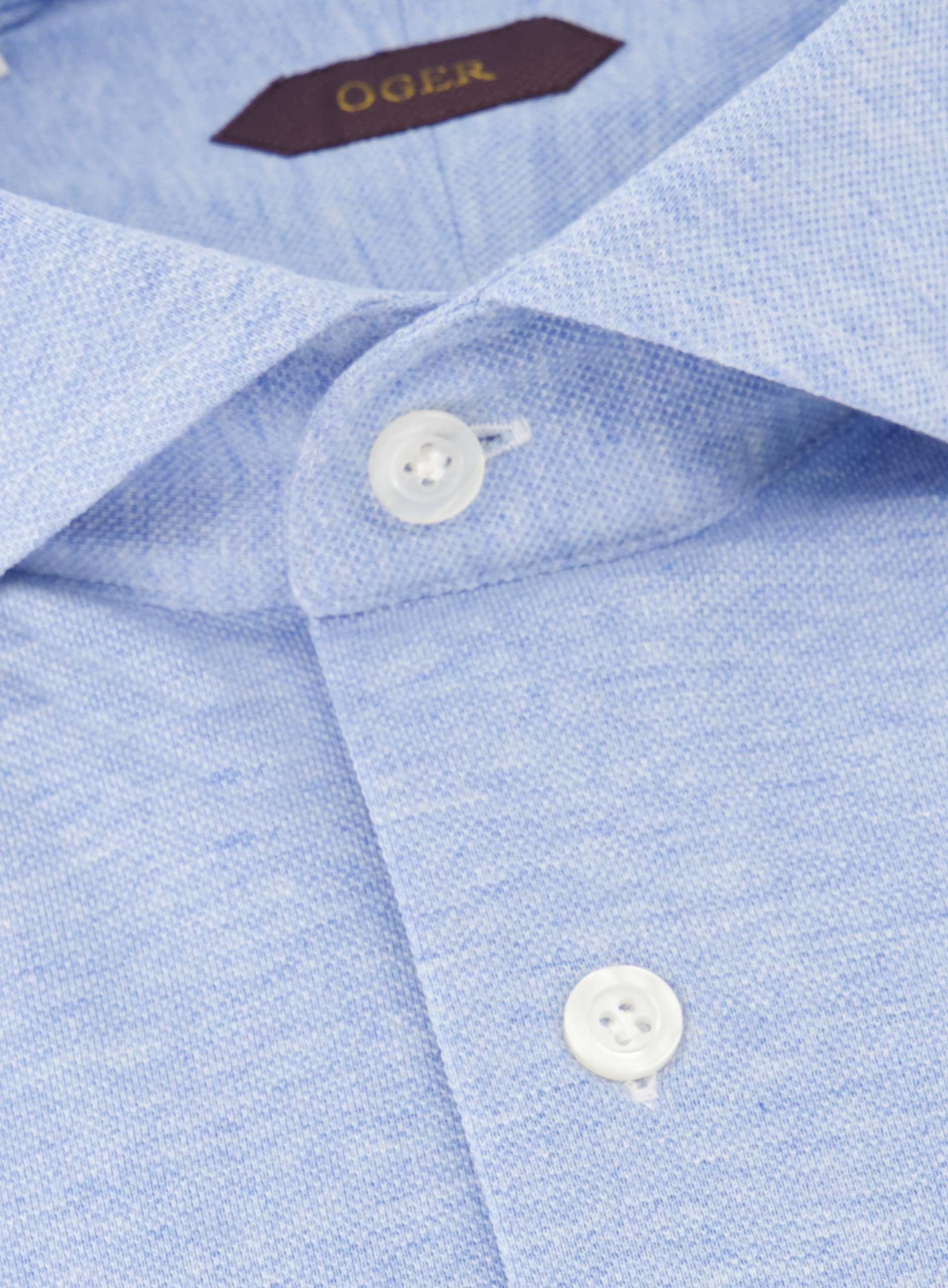 Shirt van katoen | L.Blauw