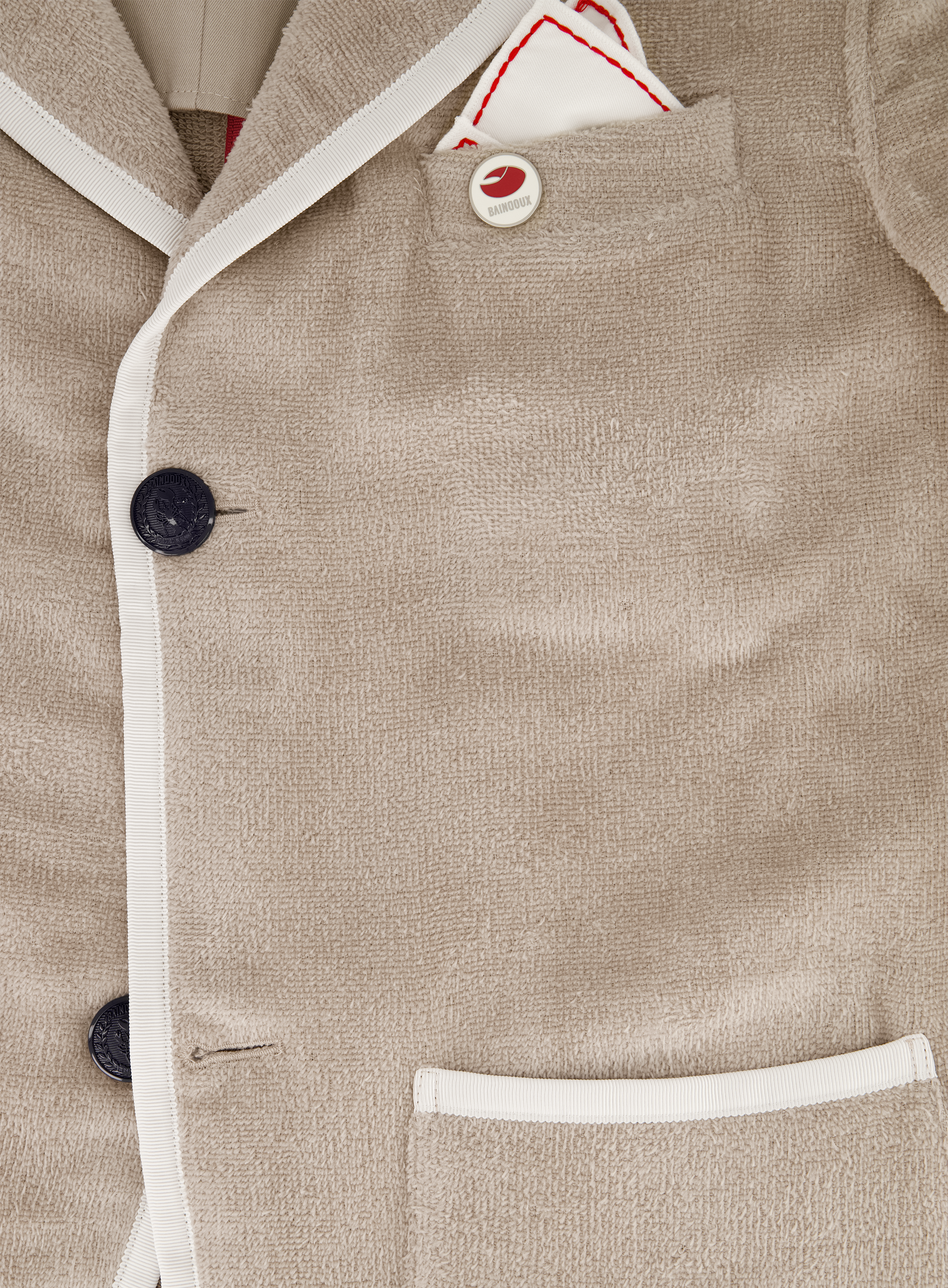 Courage jasje van katoen | FULL_WIDTH | Beige