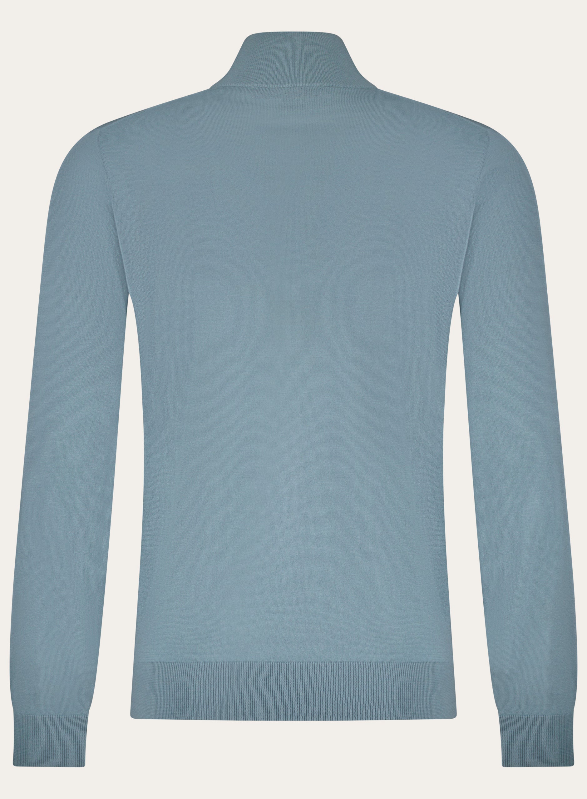 Ritsvest van cashmere en zijde | Aqua