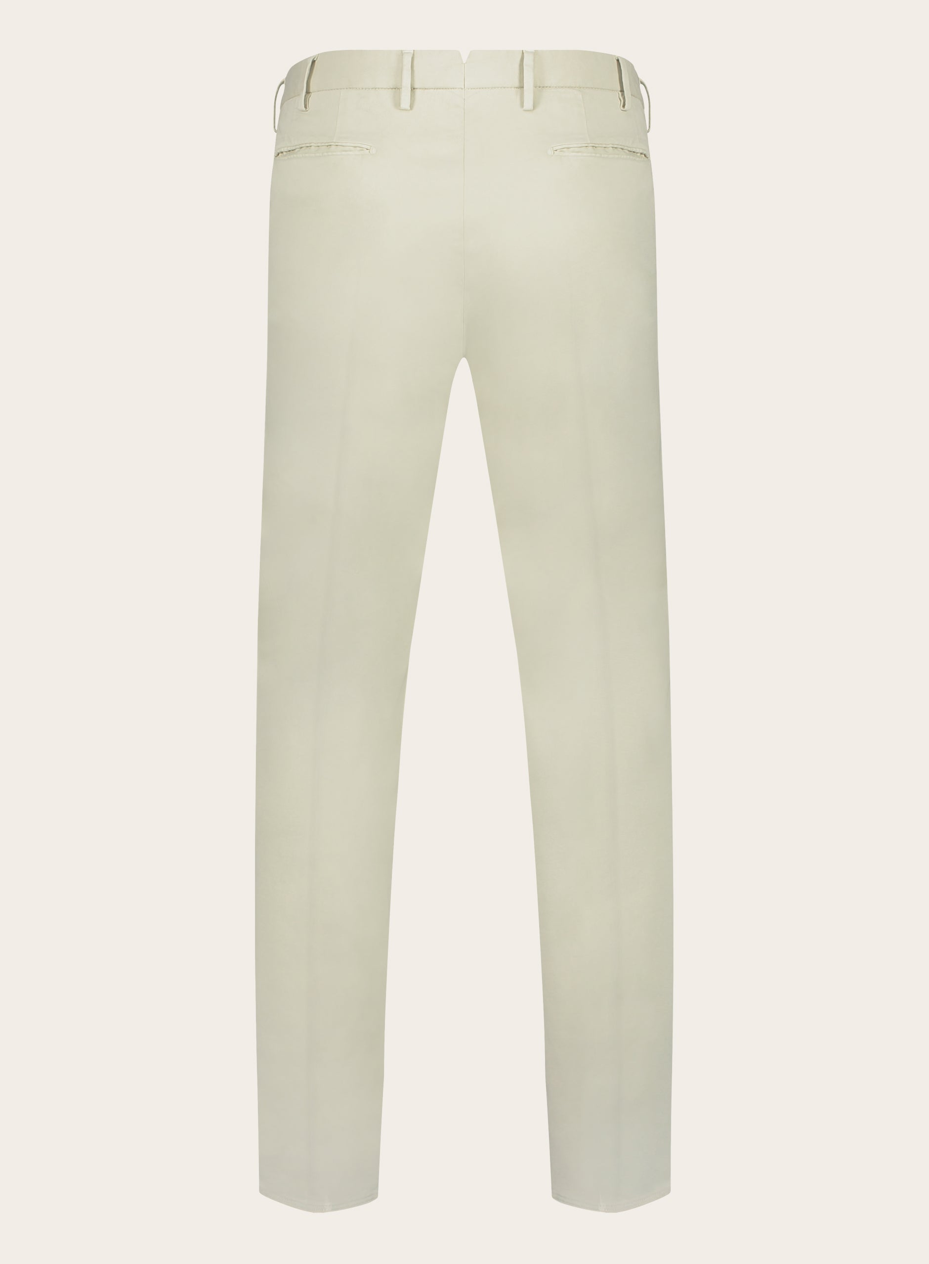 Slim-fit chino van katoen | L.Beige