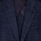 Glenchek jasje van wol, zijde en cashmere | FULL_WIDTH | BLUE NAVY