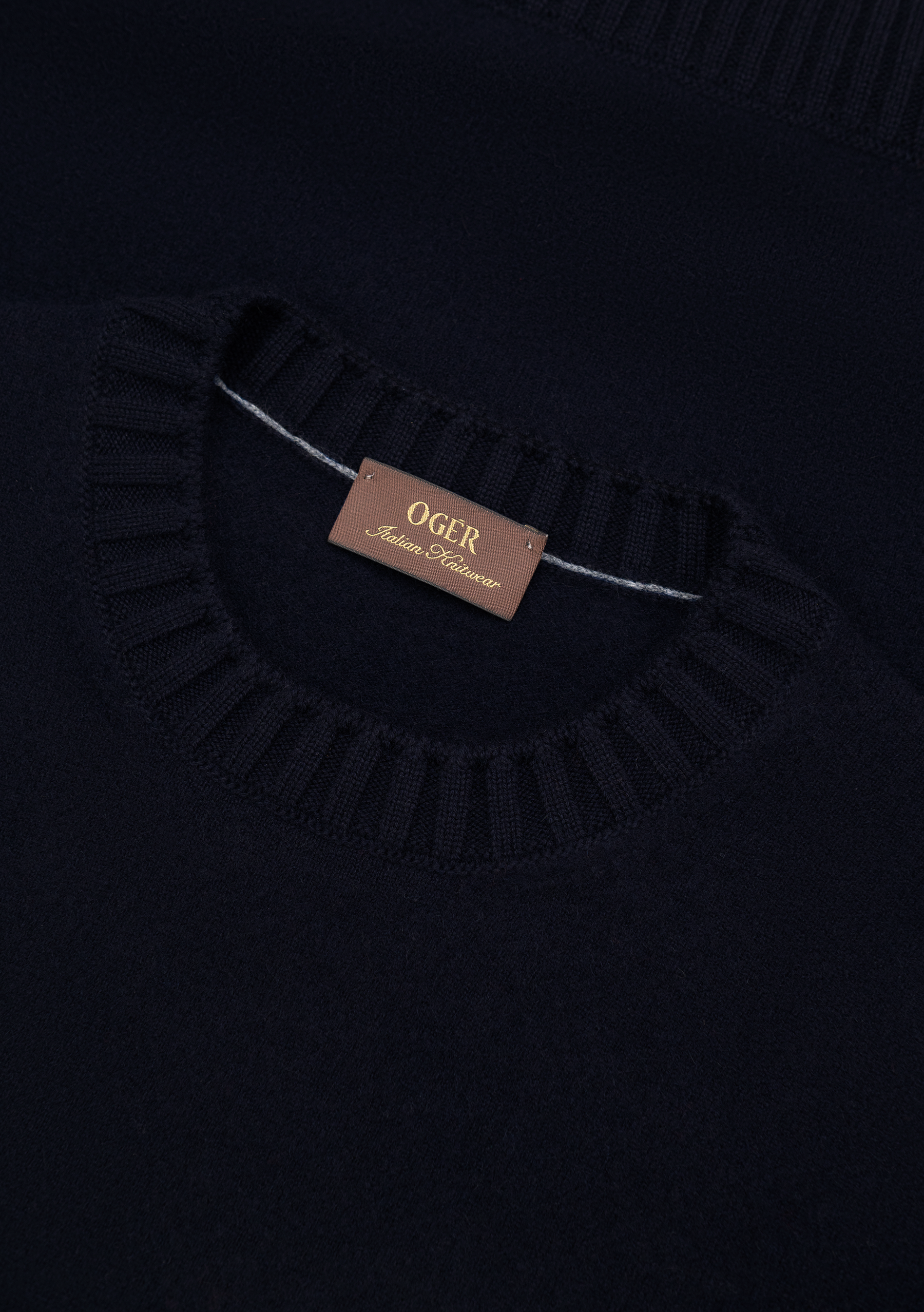 Crewneck van cashmere | FULL_WIDTH | BLUE NAVY