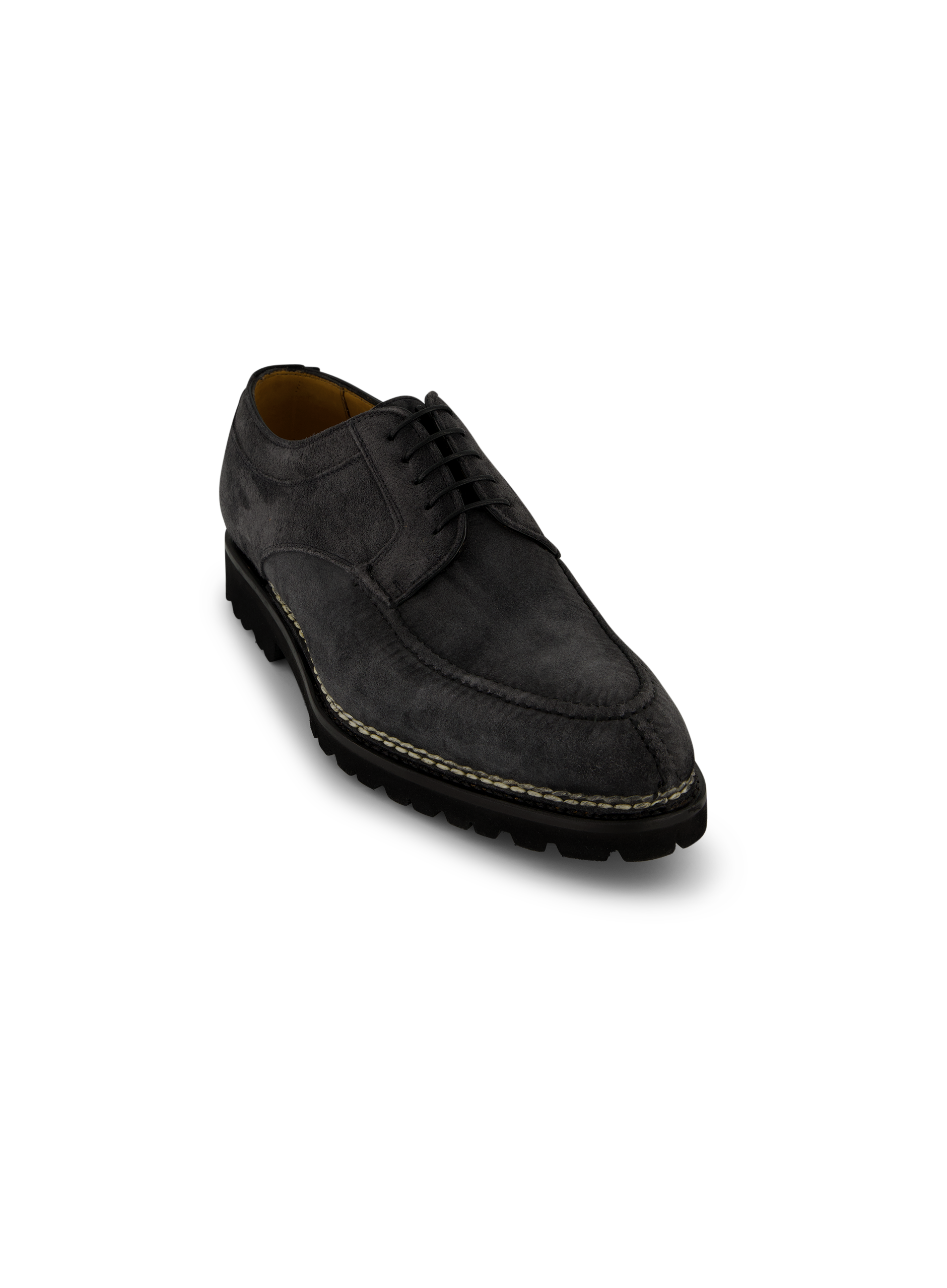 Veterschoenen van suède | D.Grijs