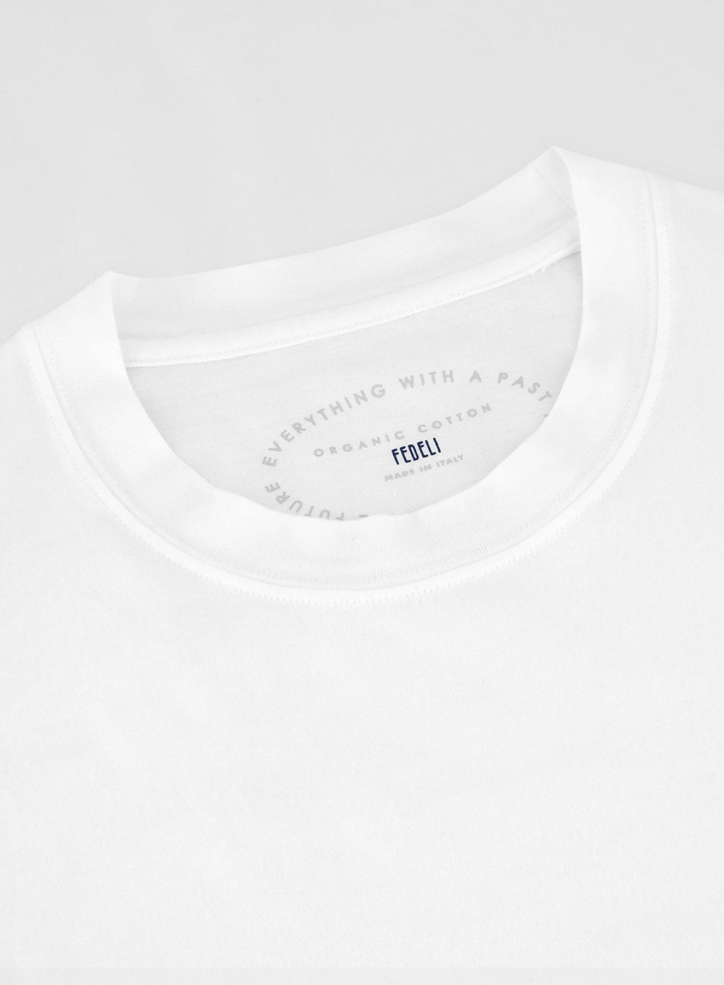 T-shirt met korte mouw van katoen | FULL_WIDTH | Wit