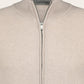 Ritsvest van wol en cashmere | Beige