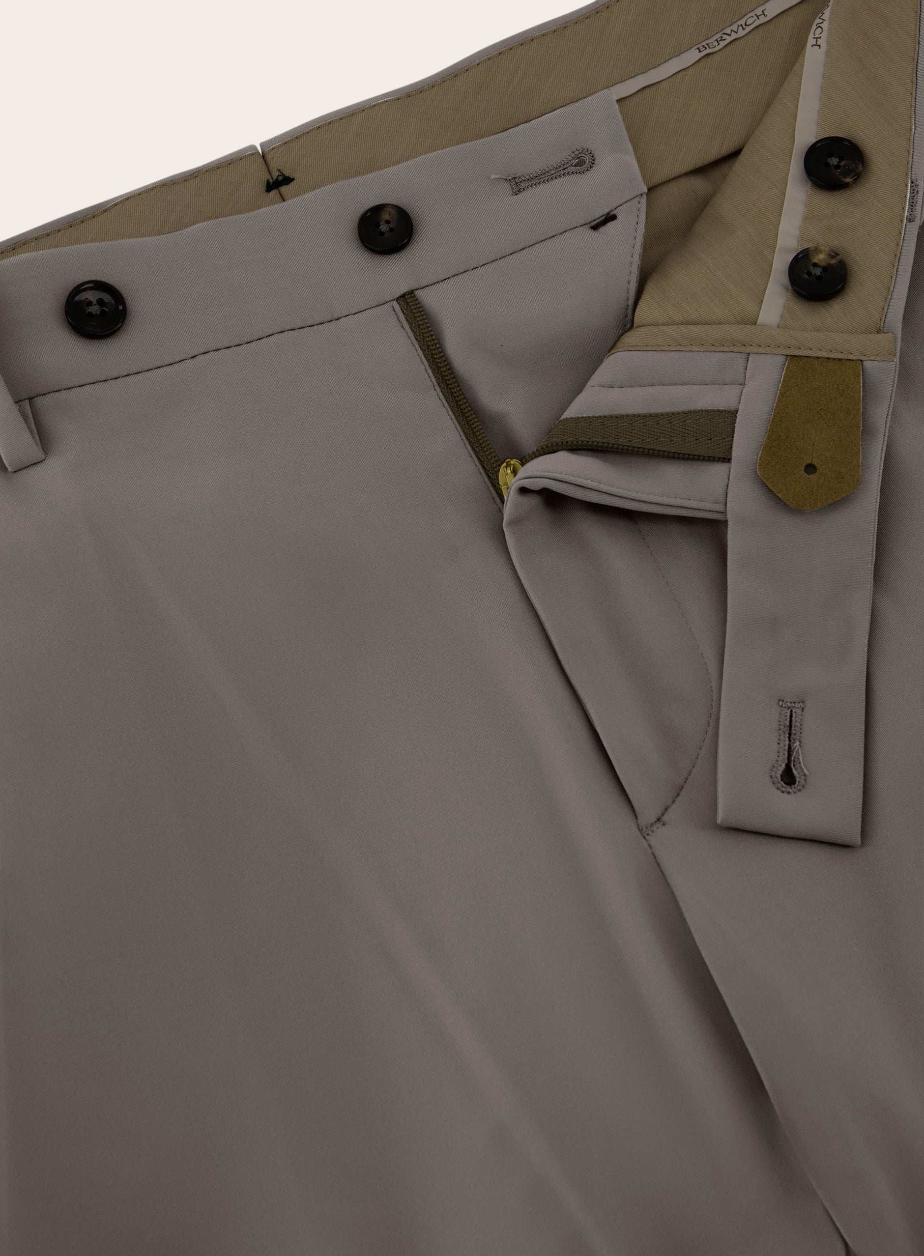 Pantalon met stretch | FULL_WIDTH | TAUPE