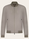 Jack van zijde en wol | GRIJS-BEIGE