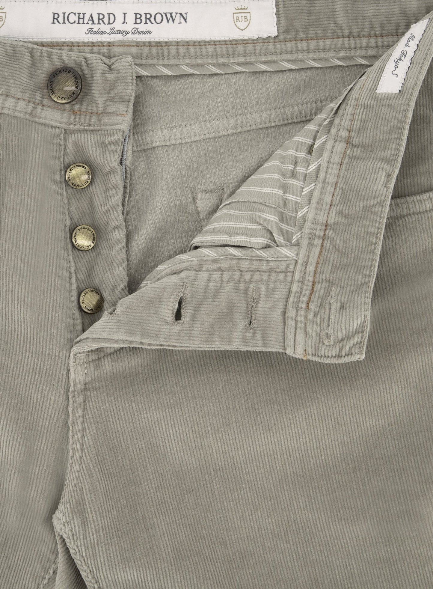 Tokyo 5-pocket Corduroyjeans | TAUPE GRIJS