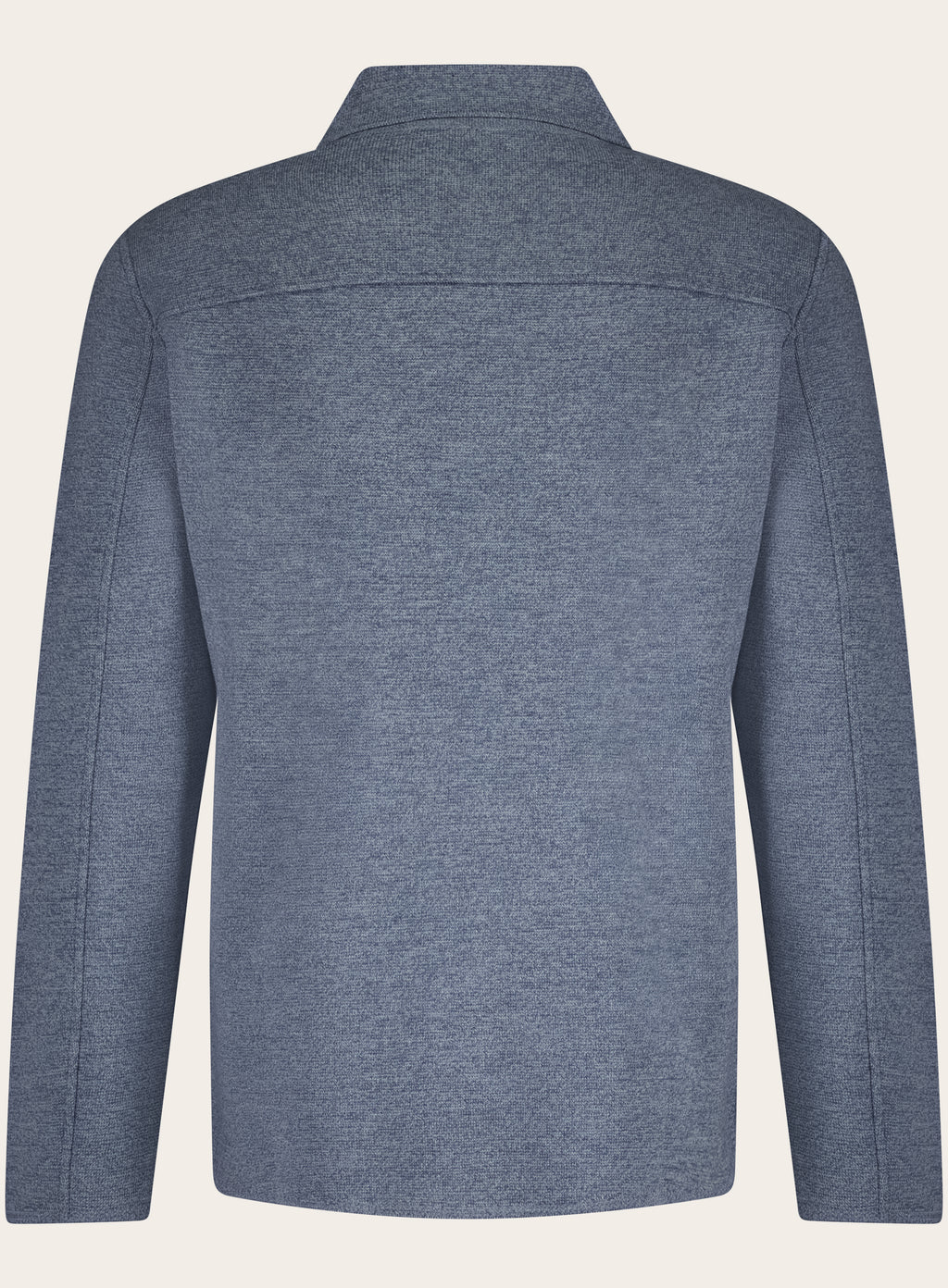 Overshirt van wol | L.Blauw