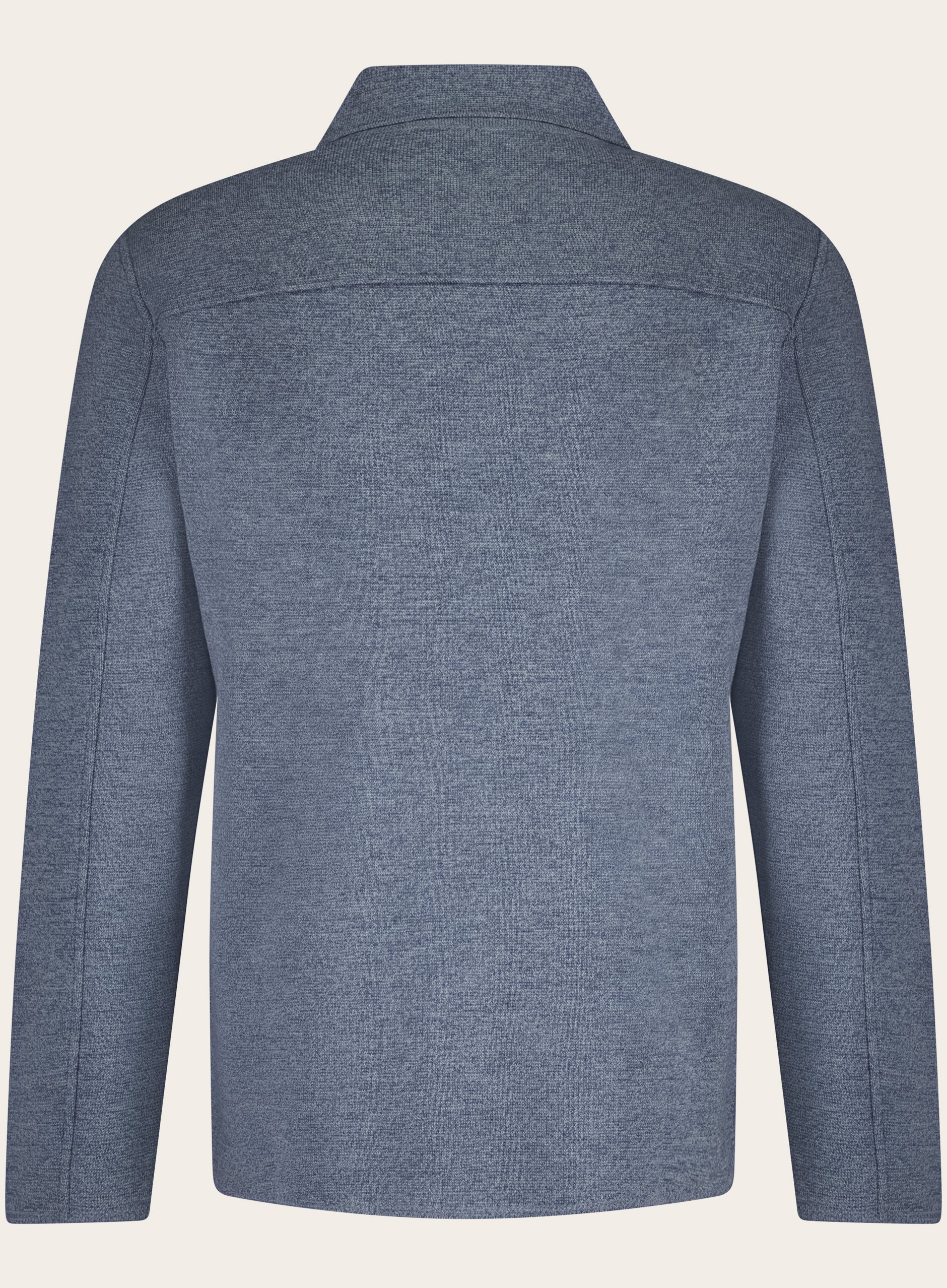 Overshirt van wol | L.Blauw