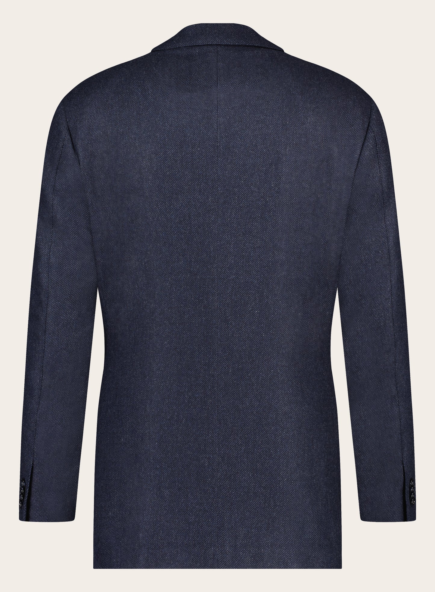 Slim-fit jasje van wol en cashmere | Blauw
