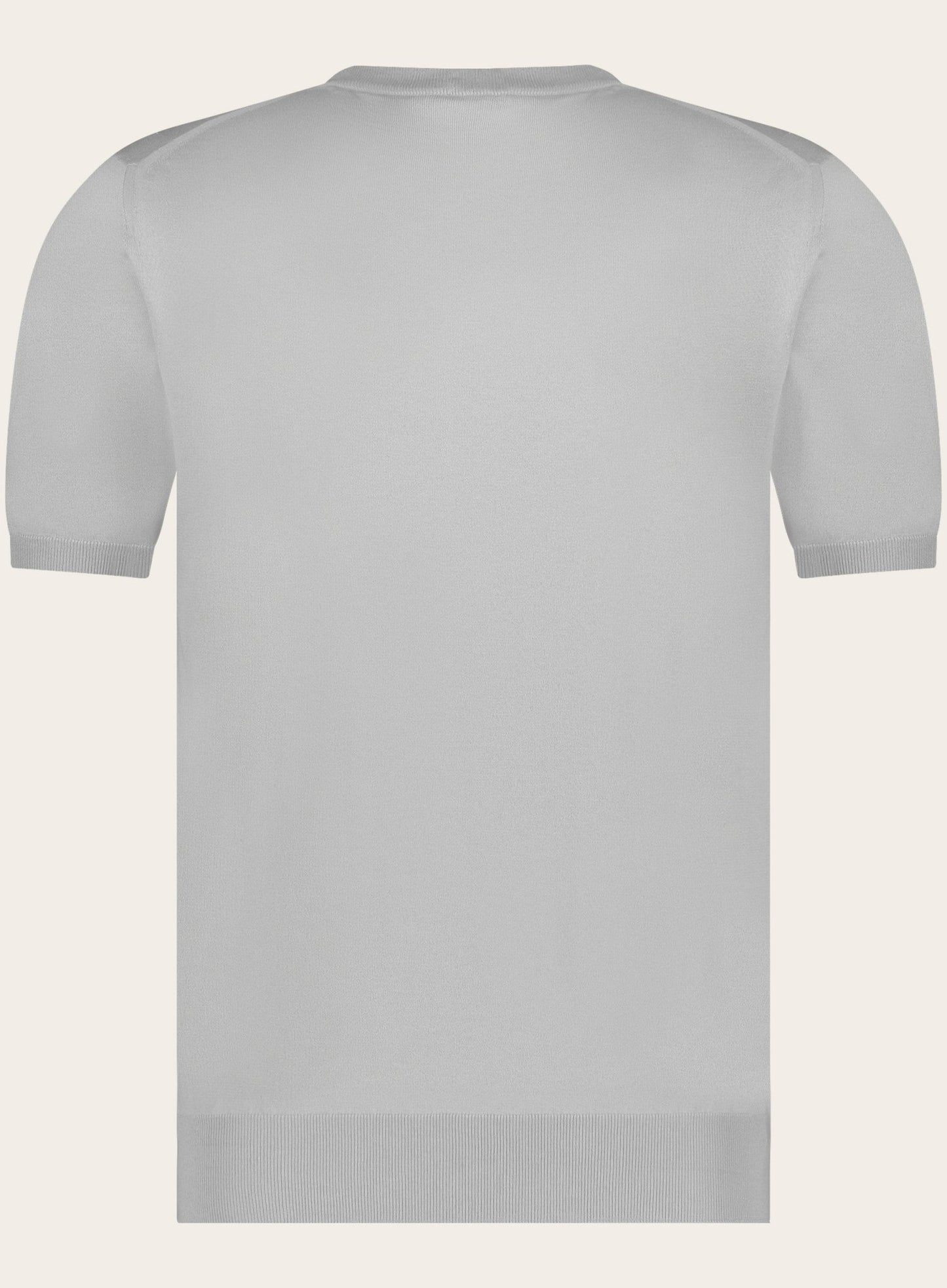 T-Shirt van katoen | Grijs