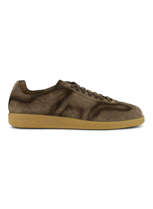 Sneakers van suède | TAUPE