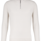 Half-zip vest van wol en cashmere | ROOM-WIT