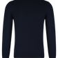 Lange mouwen polo van virgin wol | BLUE NAVY