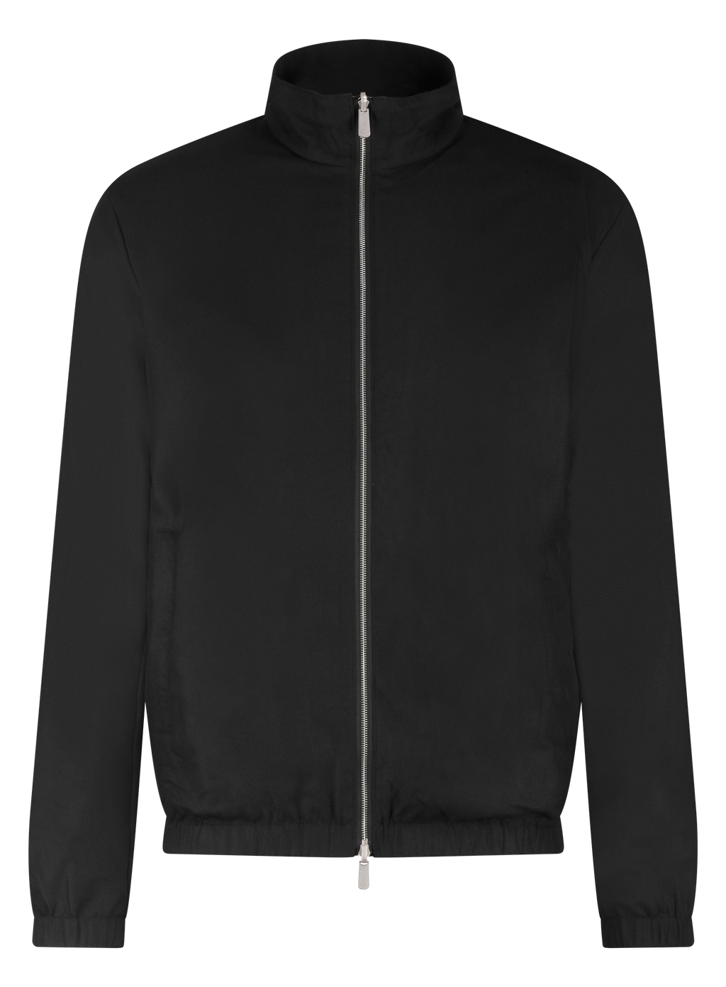 Reversible jack van wol en cashmere | Zwart