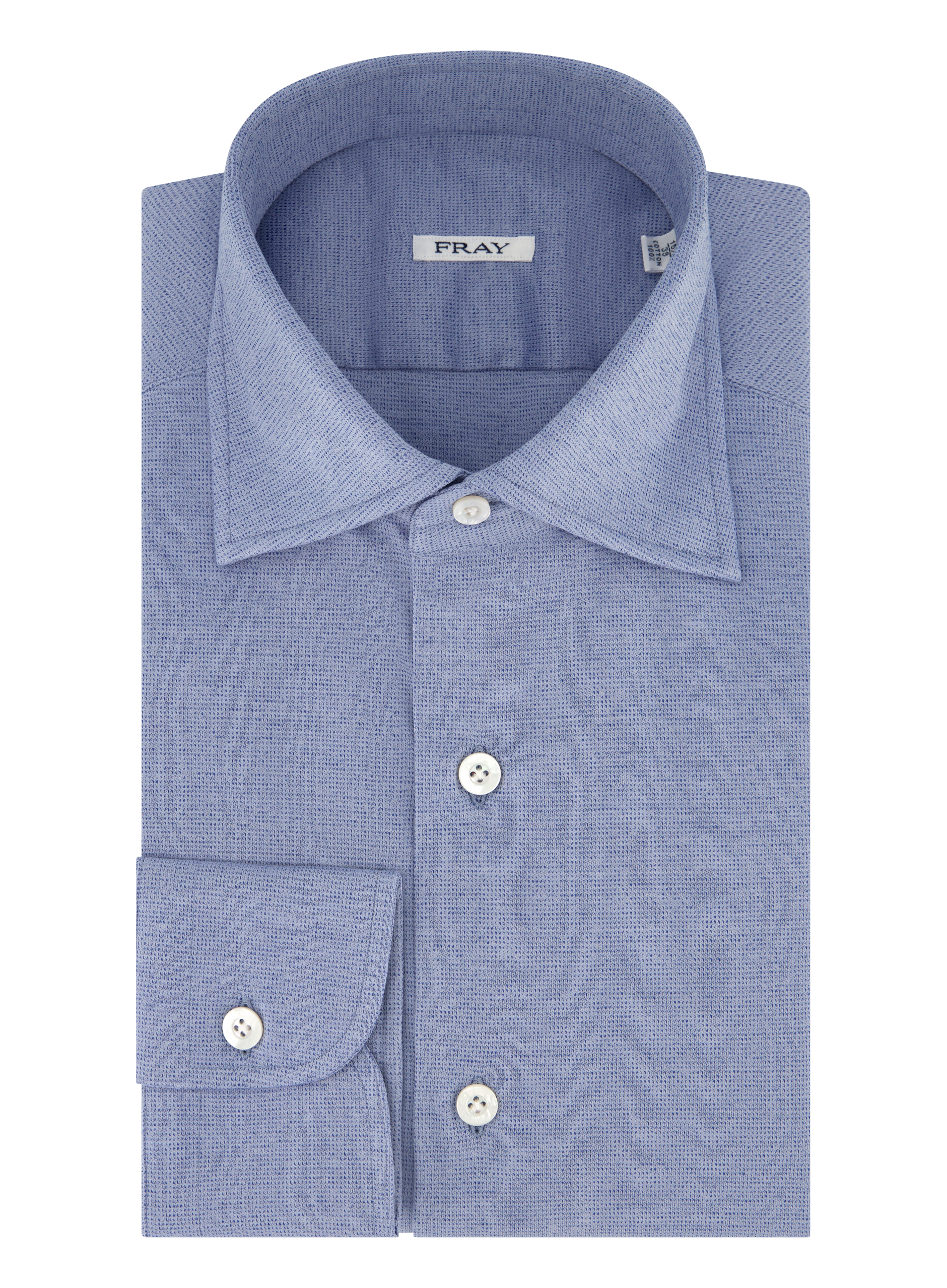 Shirt van katoen | Blauw