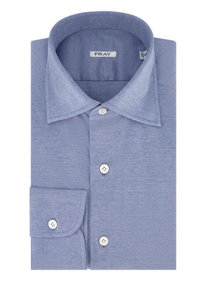 Shirt van katoen | Blauw