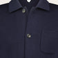 Regular-fit vest van wol | BLUE NAVY