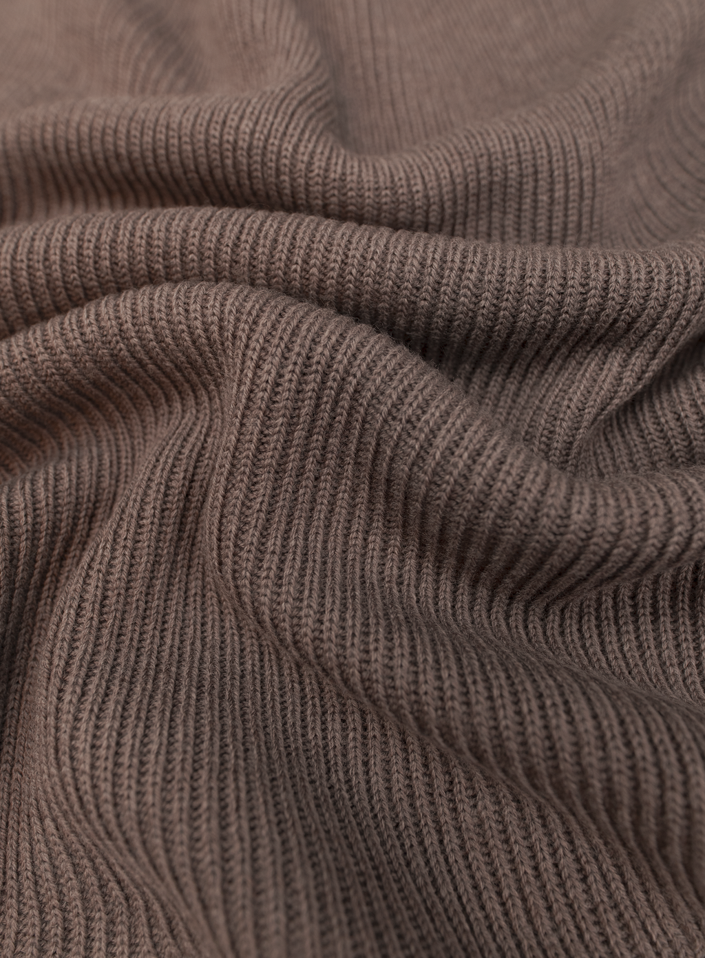 Mockneck trui van merino wol | FULL_WIDTH | TAUPE