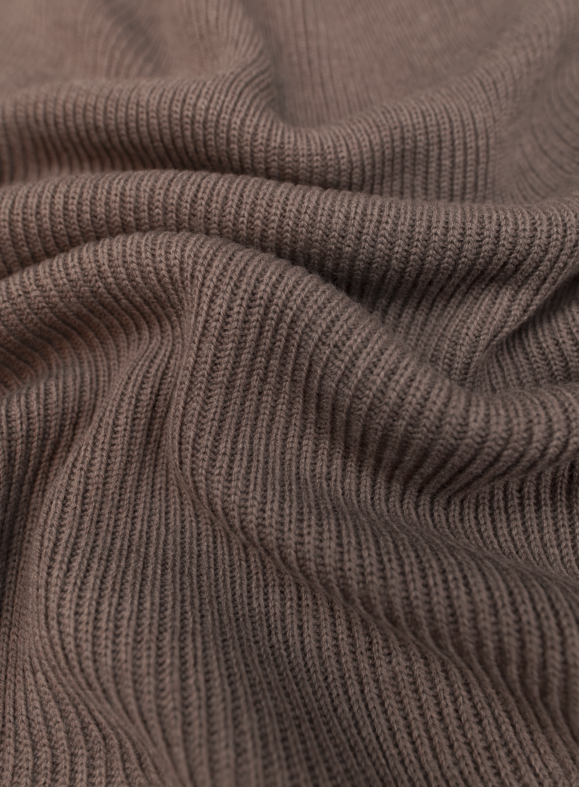 Mockneck trui van merino wol | FULL_WIDTH | TAUPE