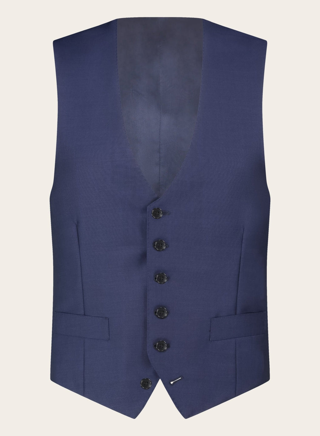 Driedelig pak van wol en mohair | BLUE NAVY