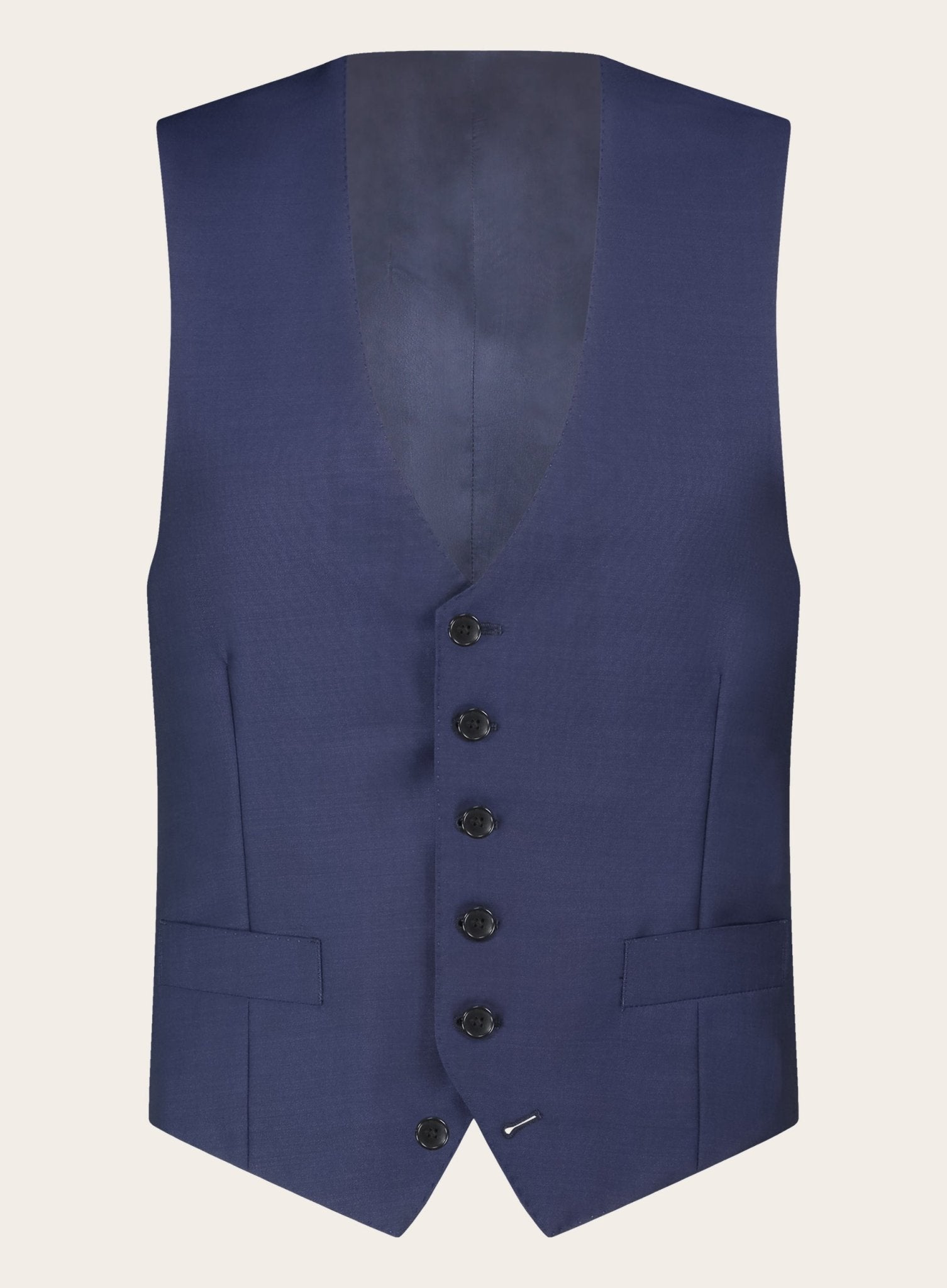Driedelig pak van wol en mohair | BLUE NAVY
