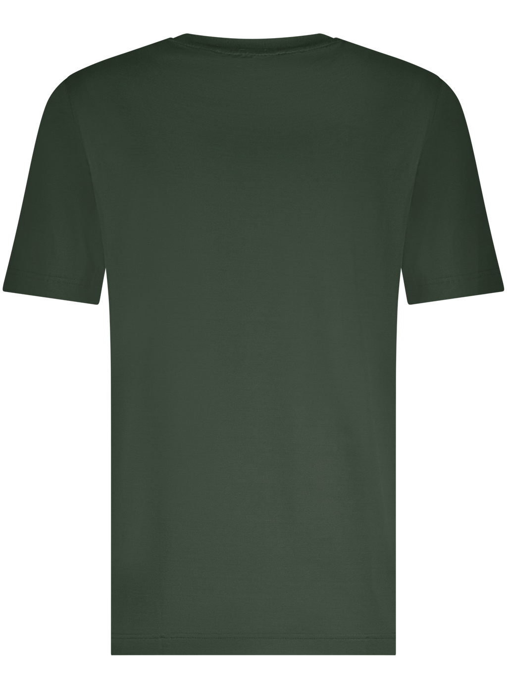 T-shirt van katoen | D.Groen