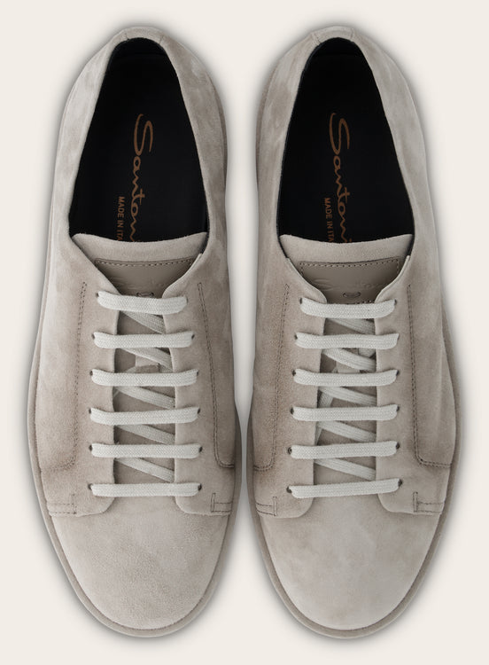 Clean Icon sneaker van wol | TAUPE