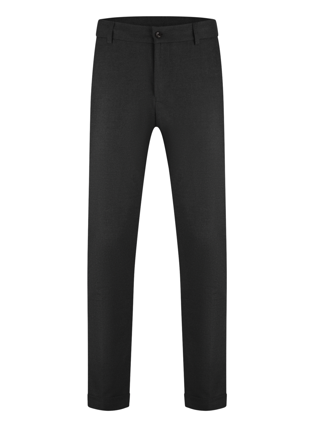 Jog pantalon met stretch | GRIJS-GROEN