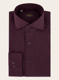 Shirt van katoen | Bordeaux 