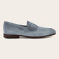 Penny loafers van suède | L.Blauw 