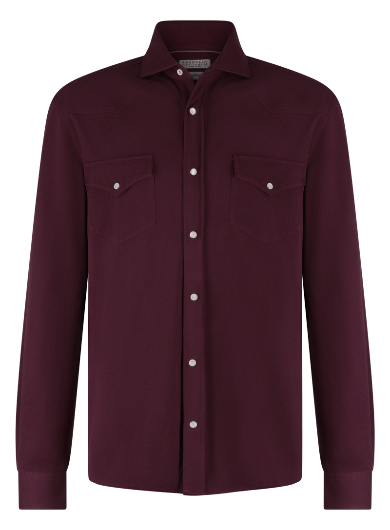 Overshirt van katoen