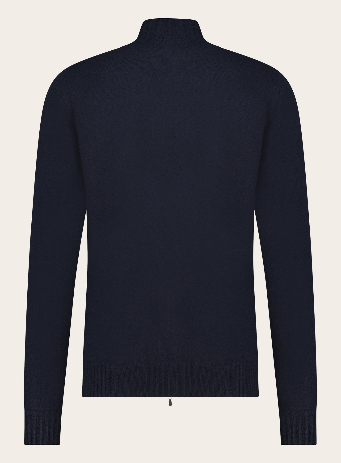 Ritsvest met openstaande kraag | BLUE NAVY