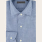 Shirt van katoen en cashmere | L.Blauw