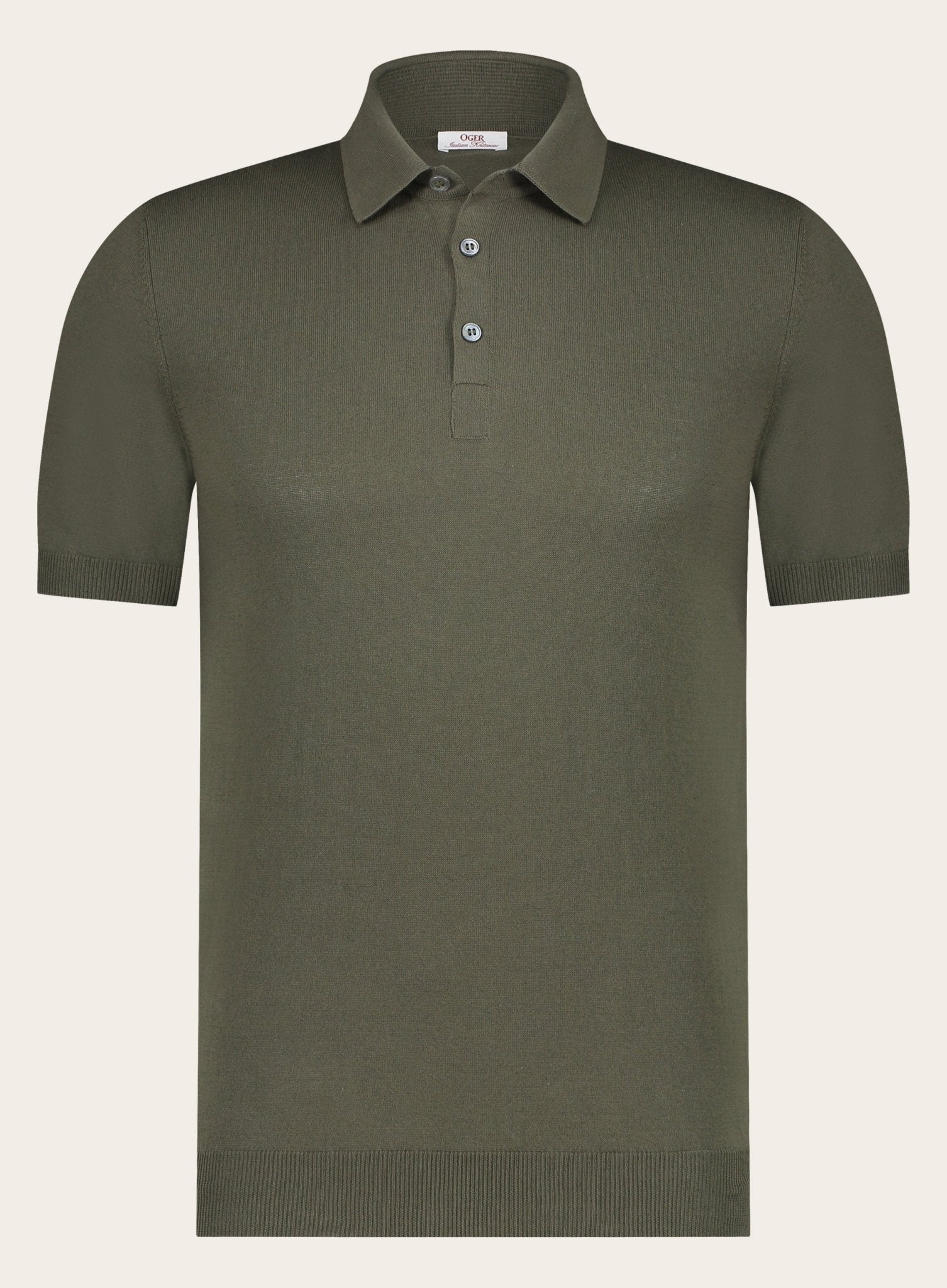 Slim-fit polo | D.Groen