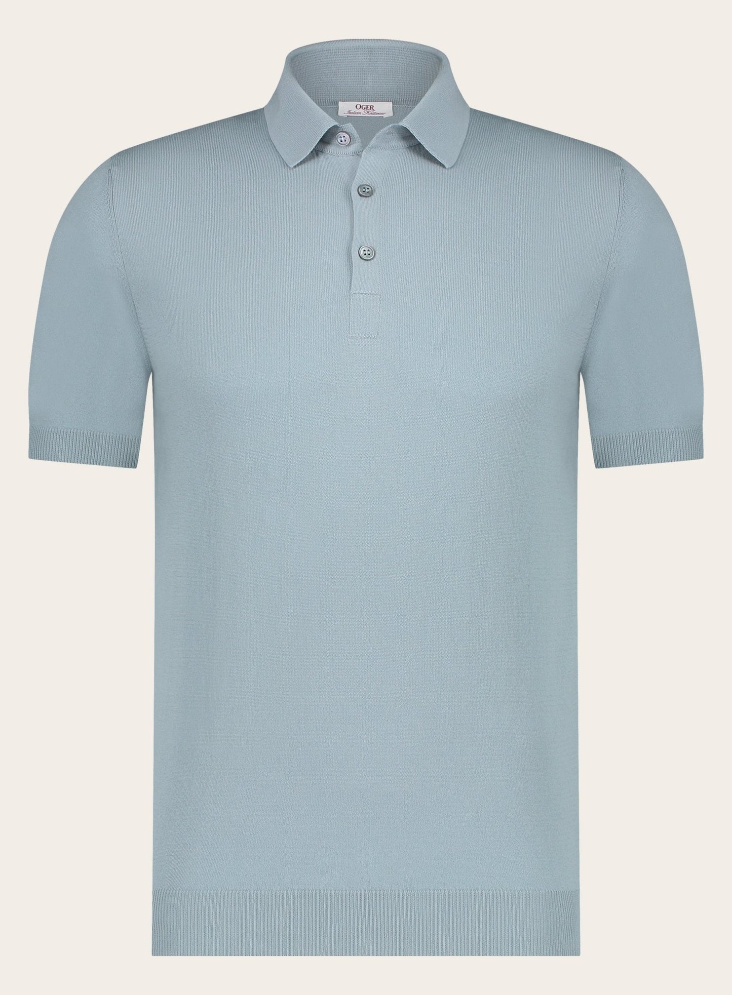 Slim-fit polo | L.Blauw