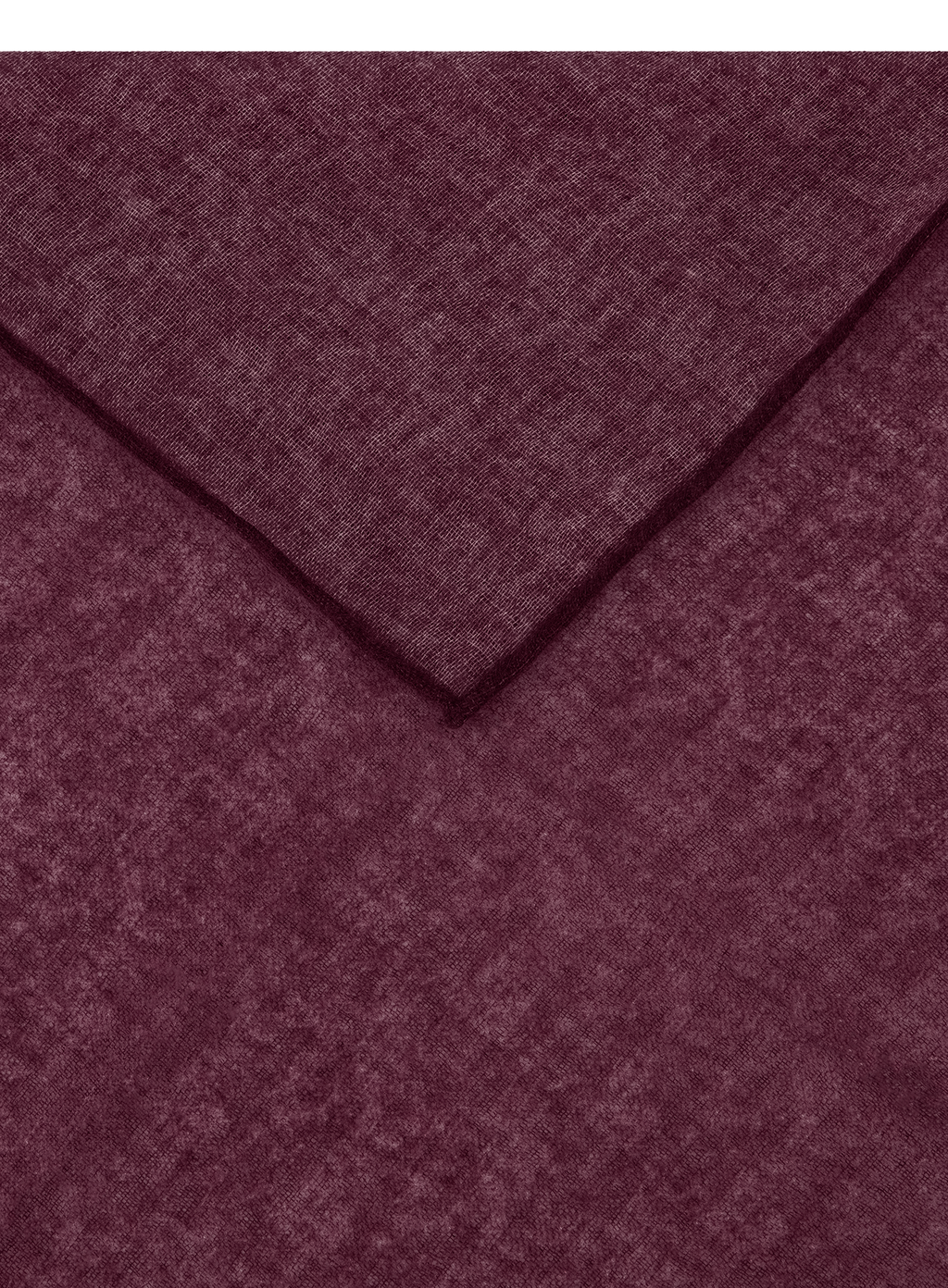 Gemêleerd pochet van wol en zijde | FULL_WIDTH | DARK BORDEAUX
