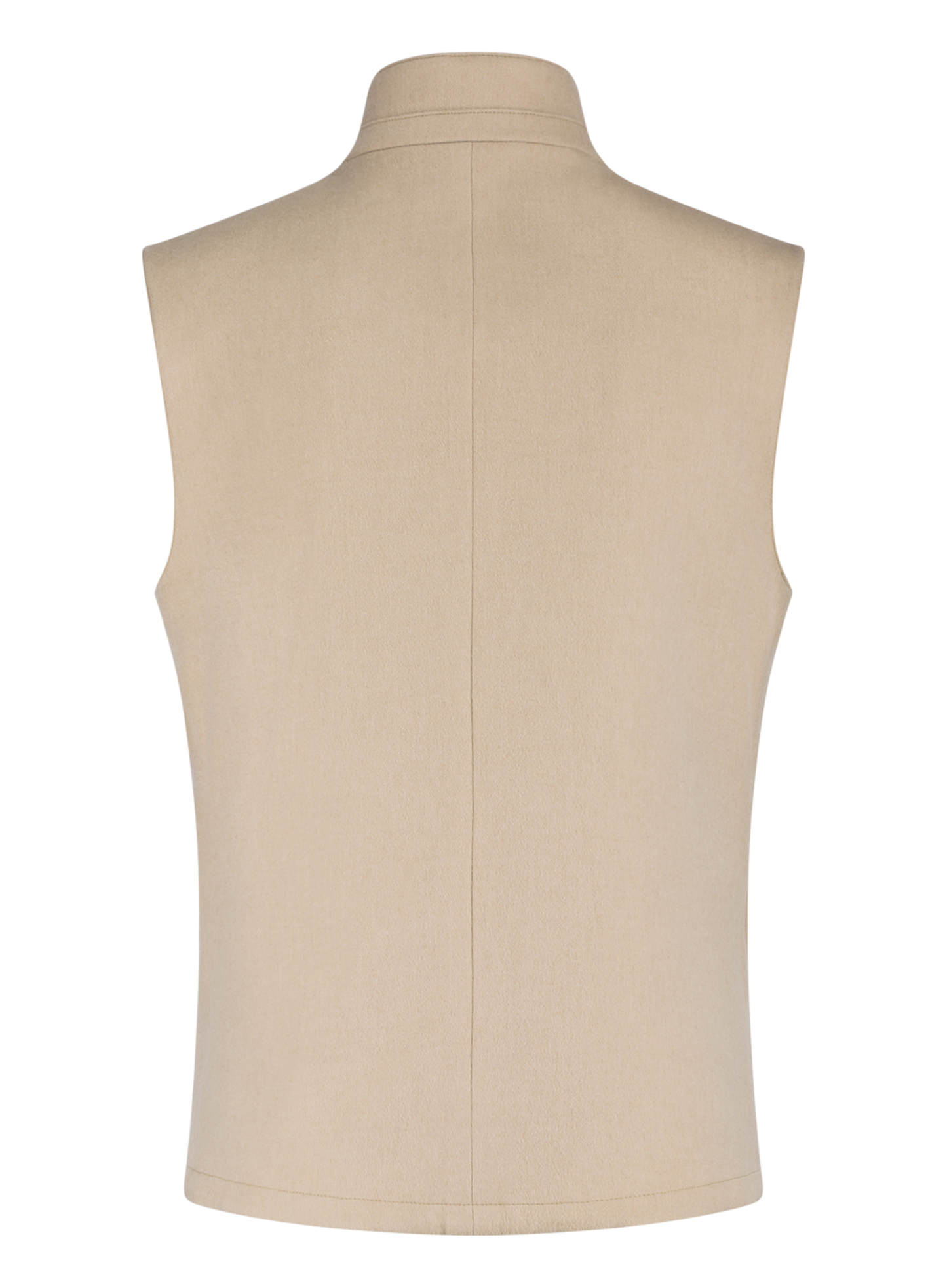 Bodywarmer van kameelhaar | Beige