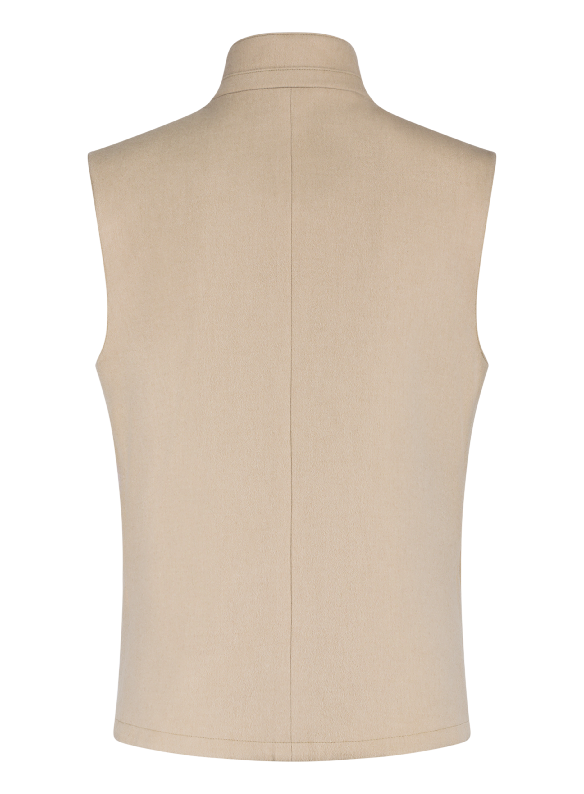 Bodywarmer van kameelhaar | Beige