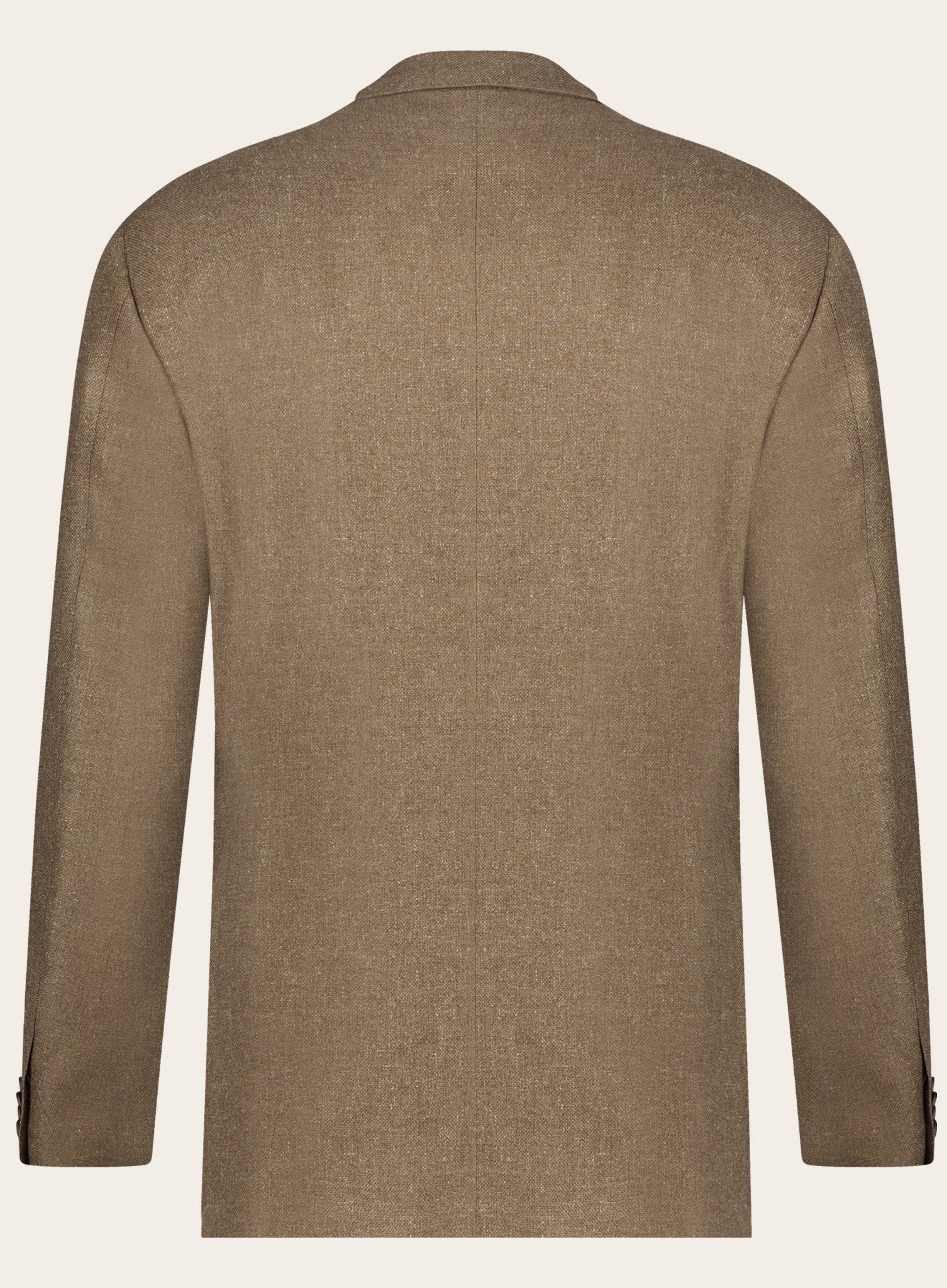 Jasje van wol en zijden | Bruin