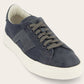 Double Buckle sneakers van velour | Grijs