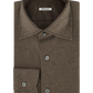 Shirt van katoen | Bruin