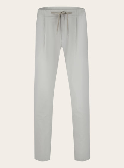 Jog pantalon met stretch | L.Grijs