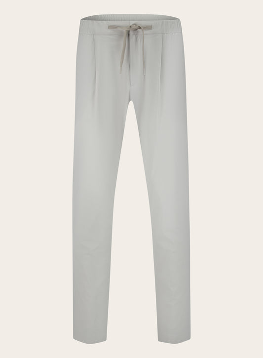 Jog pantalon met stretch | L.Grijs