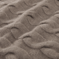 Kabelgebreide trui van cashmere | FULL_WIDTH | Beige