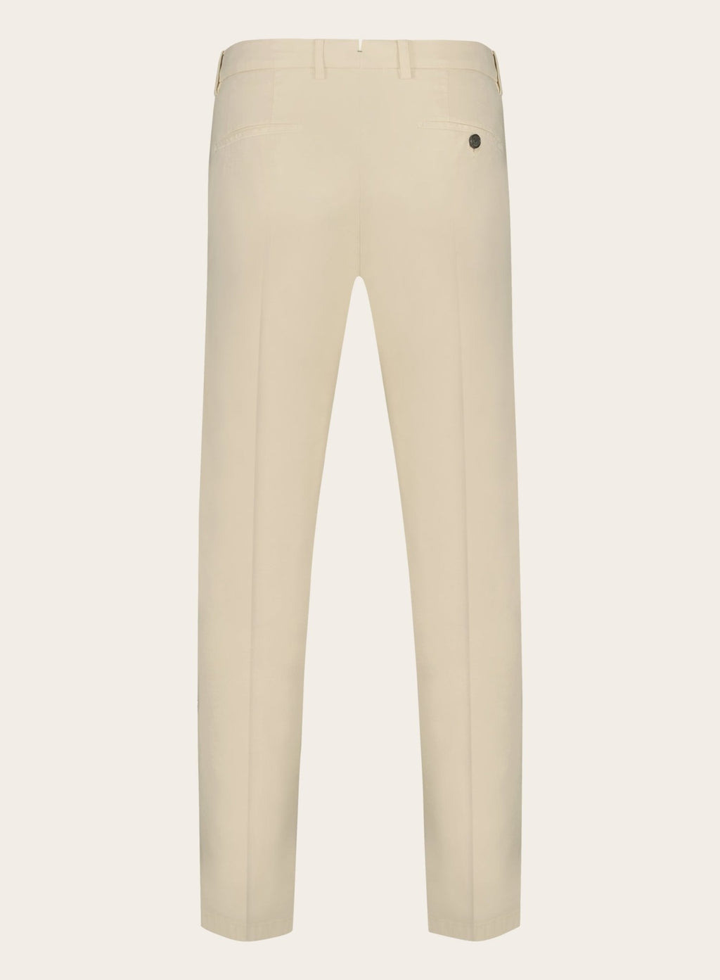 Regular-fit katoenen pantalon | Beige