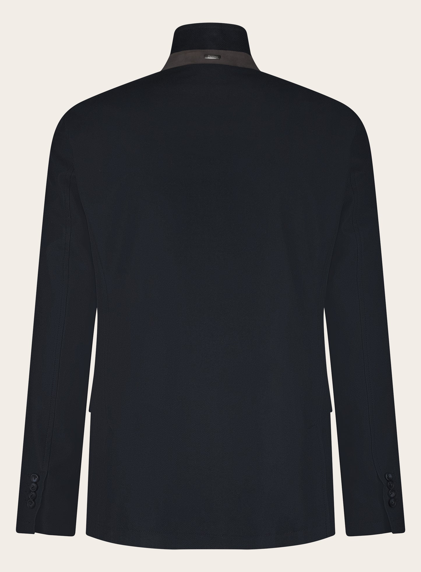 Jas van katoen, cashmere en zijde | BLUE NAVY